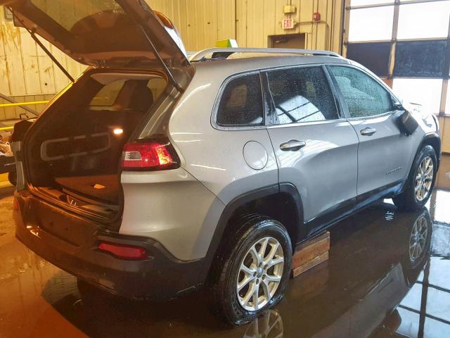 1C4PJMCB3FW680790 - 2015 JEEP CHEROKEE L GRAY photo 4