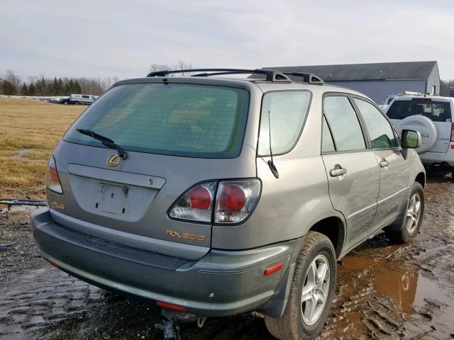 JTJHF10U420291371 - 2002 LEXUS RX 300 SILVER photo 4