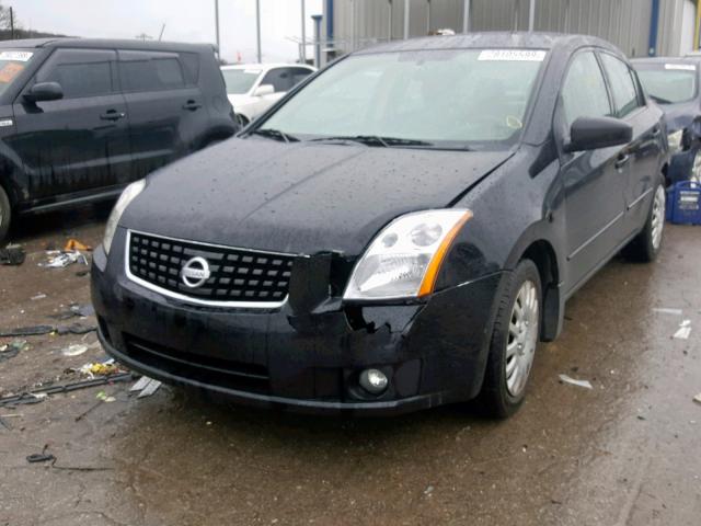 3N1AB61E59L618882 - 2009 NISSAN SENTRA 2.0 BLACK photo 2