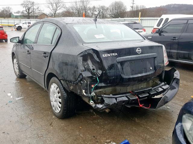 3N1AB61E59L618882 - 2009 NISSAN SENTRA 2.0 BLACK photo 3