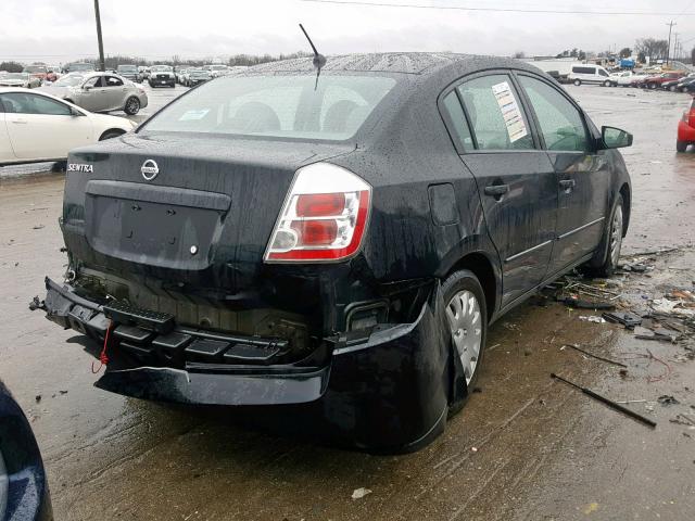 3N1AB61E59L618882 - 2009 NISSAN SENTRA 2.0 BLACK photo 4