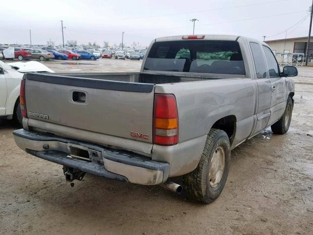 1GTEC19X63Z306302 - 2003 GMC NEW SIERRA TAN photo 4