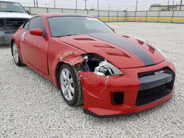 JN1AZ34E63T018008 - 2003 NISSAN 350Z COUPE RED photo 1