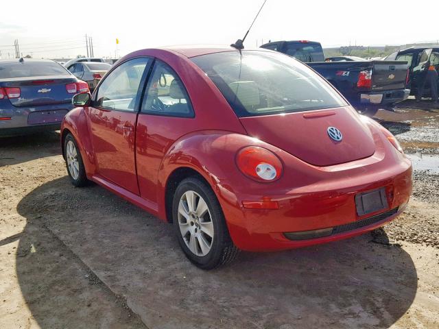 3VWPW31C39M515380 - 2009 VOLKSWAGEN NEW BEETLE Rot Foto 3