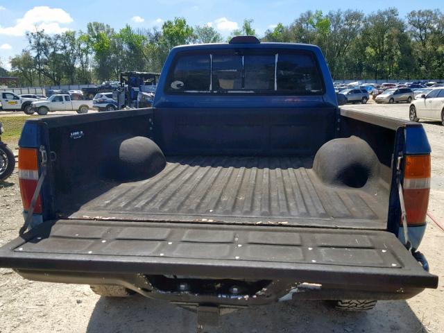 4TARN01P2RZ253281 - 1994 TOYOTA PICKUP 1/2 BLUE photo 9