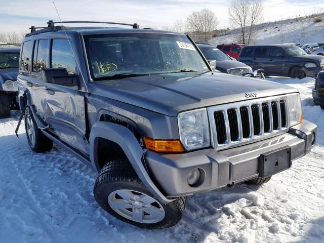 1J8HG48P97C679114 - 2007 JEEP COMMANDER GRAY photo 1