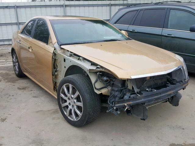 1G6DG5E53D0101220 - 2013 CADILLAC CTS LUXURY GOLD photo 1