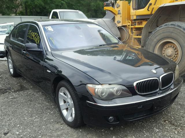 WBAHN83587DT67173 - 2007 BMW 750 BLACK photo 1