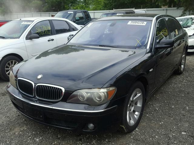 WBAHN83587DT67173 - 2007 BMW 750 BLACK photo 2