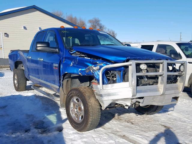 3D7MX38AX8G149850 - 2008 DODGE RAM 3500 S BLUE photo 9