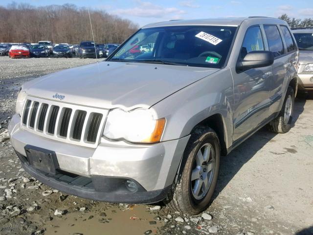 1J8GR48K58C115682 - 2008 JEEP GRAND CHER SILVER photo 2