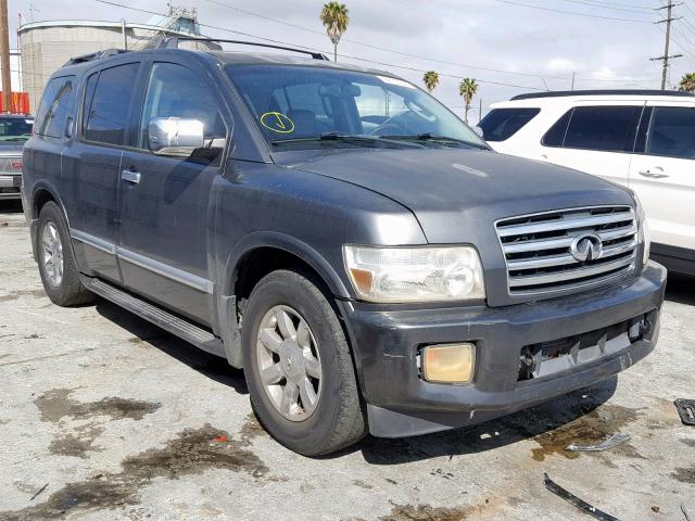 5N3AA08C14N800477 - 2004 INFINITI QX56 GRAY photo 1