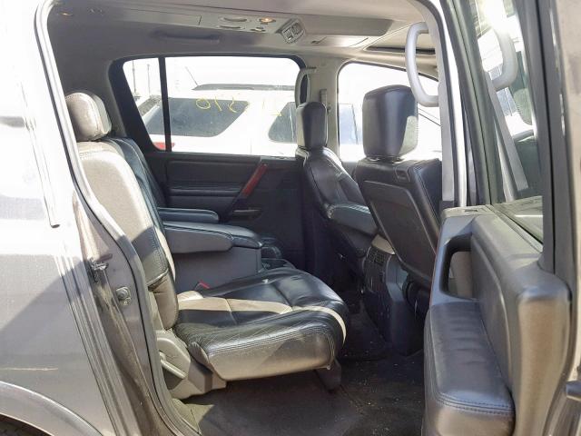 5N3AA08C14N800477 - 2004 INFINITI QX56 GRAY photo 6