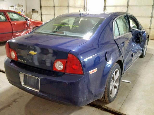1G1ZC5E18BF203045 - 2011 CHEVROLET MALIBU 1LT 蓝色 照片 4