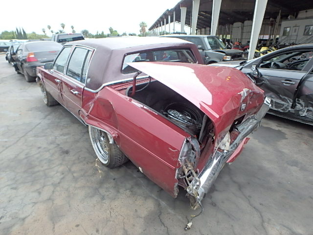 1G6DW69Y2G9732070 - 1986 CADILLAC FLEETWOOD MAROON photo 3