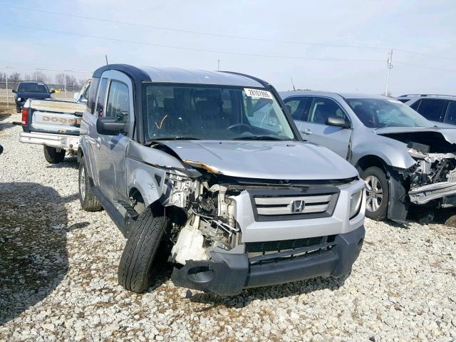 5J6YH18767L009159 - 2007 HONDA ELEMENT EX SILVER photo 1