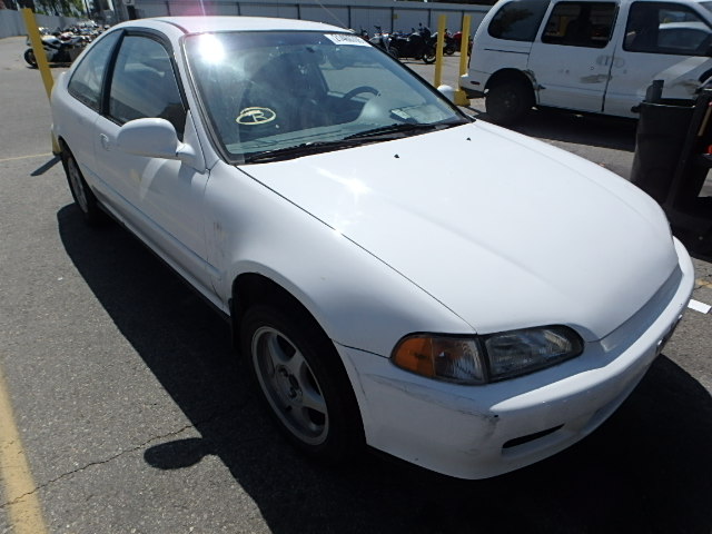 1HGEJ2124SL052295 - 1995 HONDA CIVIC DX WHITE photo 1