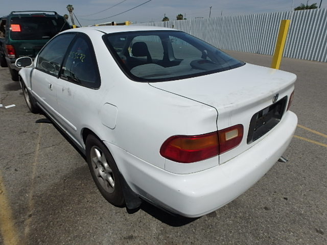 1HGEJ2124SL052295 - 1995 HONDA CIVIC DX WHITE photo 3