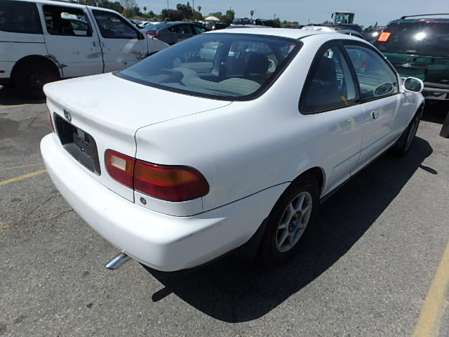 1HGEJ2124SL052295 - 1995 HONDA CIVIC DX WHITE photo 4