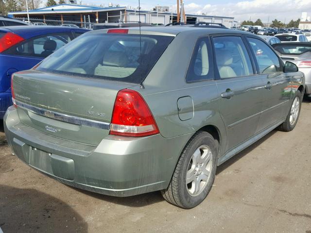 1G1ZU64844F211471 - 2004 CHEVROLET MALIBU MAX GREEN photo 4