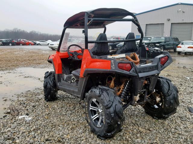 4XAVH76A6DF258363 - 2013 POLARIS RZR 800 RED photo 3