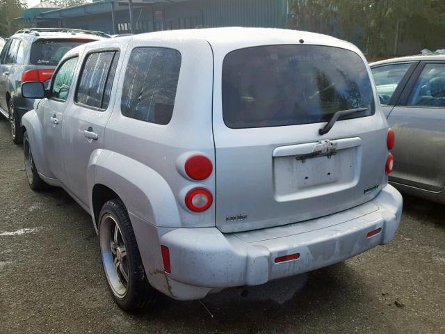 3GNBABFW3BS651445 - 2011 CHEVROLET HHR LT SILVER photo 3