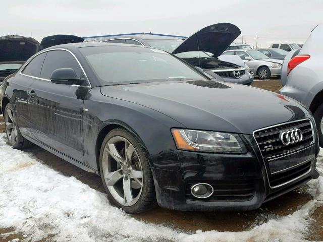 WAUDK78T19A003786 - 2009 AUDI A5 QUATTRO BLACK photo 1