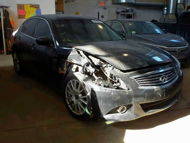 JN1CV6AR5CM681464 - 2012 INFINITI G37 BLACK photo 1