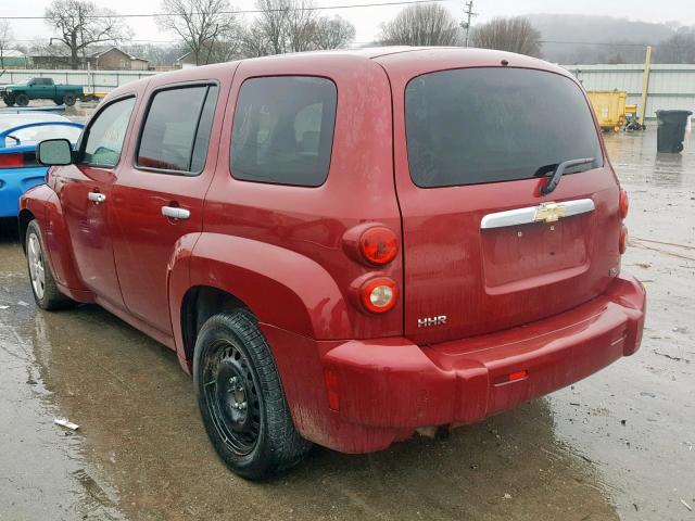 3GNDA13D76S513192 - 2006 CHEVROLET HHR LS RED photo 3