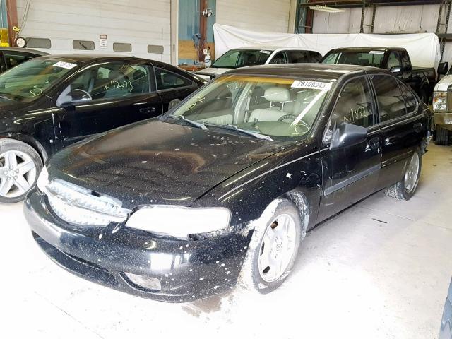 1N4DL01A5YC111692 - 2000 NISSAN ALTIMA XE BLACK photo 2