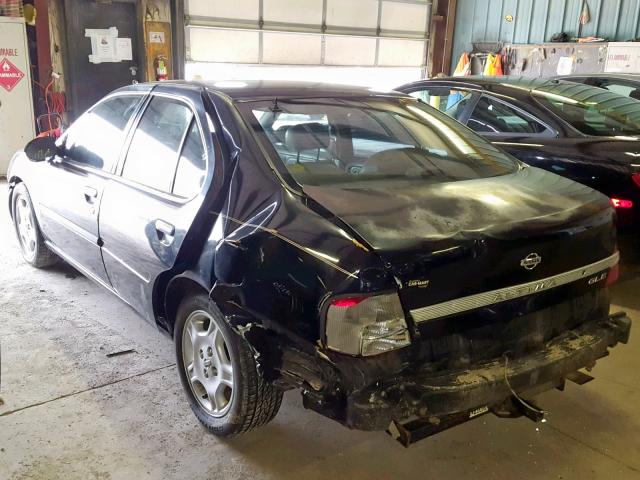 1N4DL01A5YC111692 - 2000 NISSAN ALTIMA XE BLACK photo 3