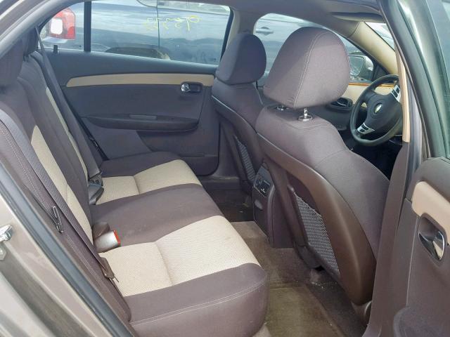 1G1ZC5E09CF178326 - 2012 CHEVROLET MALIBU 1LT 棕色 照片 6