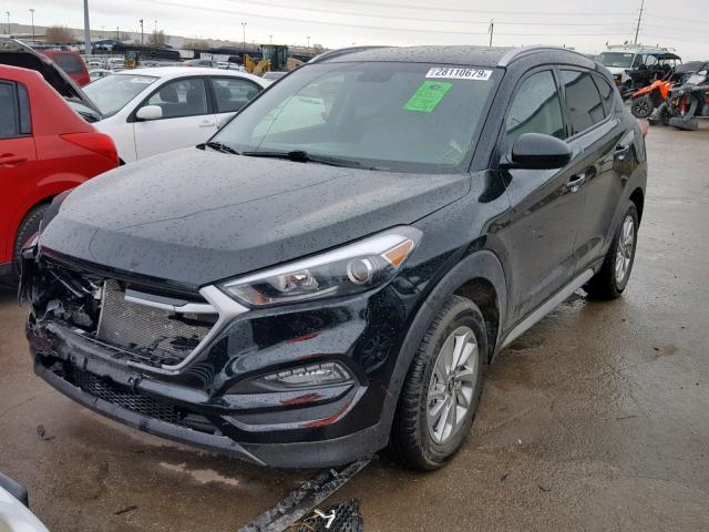 KM8J3CA46JU639679 - 2018 HYUNDAI TUCSON LIM BLACK photo 2