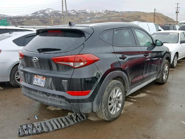 KM8J3CA46JU639679 - 2018 HYUNDAI TUCSON LIM BLACK photo 4