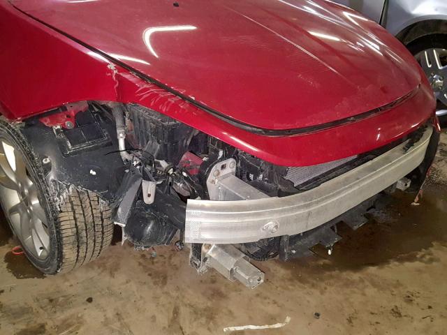 1C3CDFBH6DD648596 - 2013 DODGE DART SXT RED photo 9