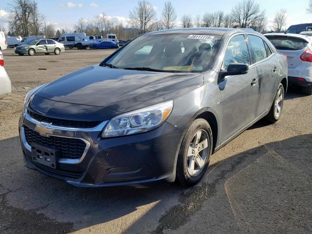 1G11C5SA7GU160581 - 2016 CHEVROLET MALIBU LIM GRAY photo 2