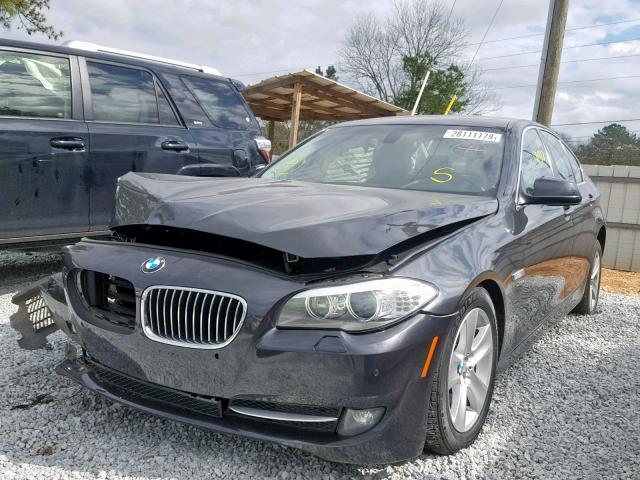 WBAXH5C50CDW10082 - 2012 BMW 528 XI GRAY photo 2