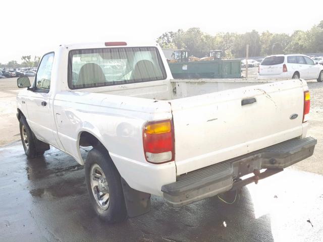 1FTYR10C0XTA96696 - 1999 FORD RANGER WHITE photo 3