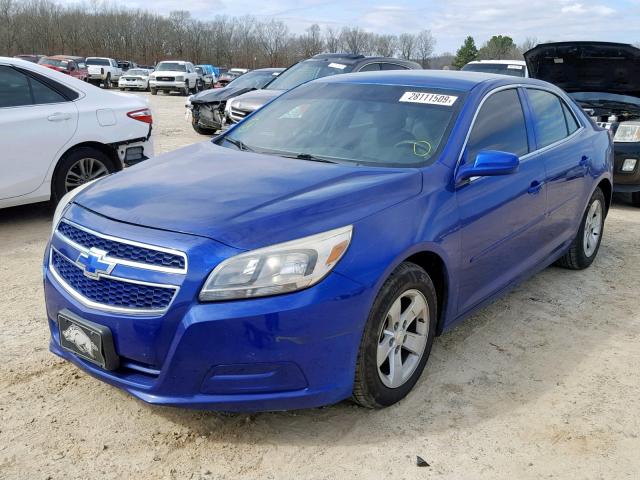 1G11B5SA3DF176649 - 2013 CHEVROLET MALIBU LS BLUE photo 2