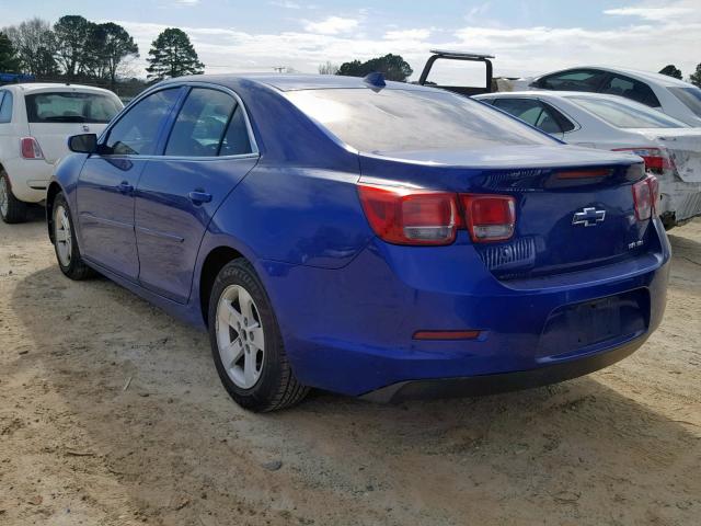 1G11B5SA3DF176649 - 2013 CHEVROLET MALIBU LS BLUE photo 3