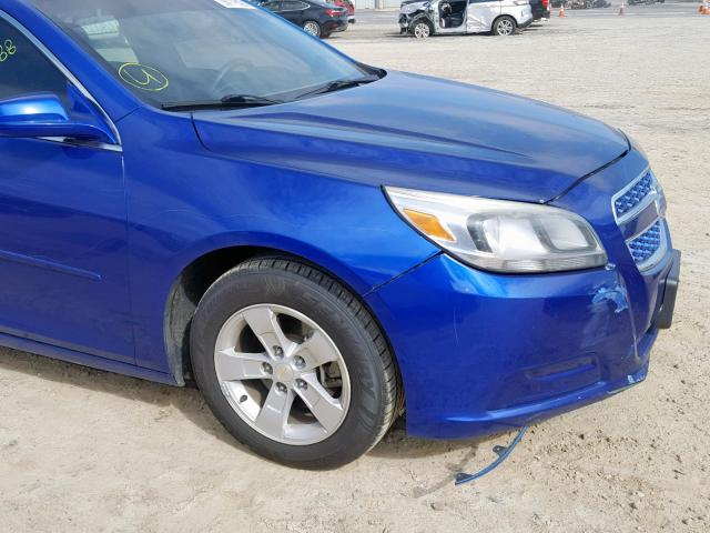 1G11B5SA3DF176649 - 2013 CHEVROLET MALIBU LS BLUE photo 9