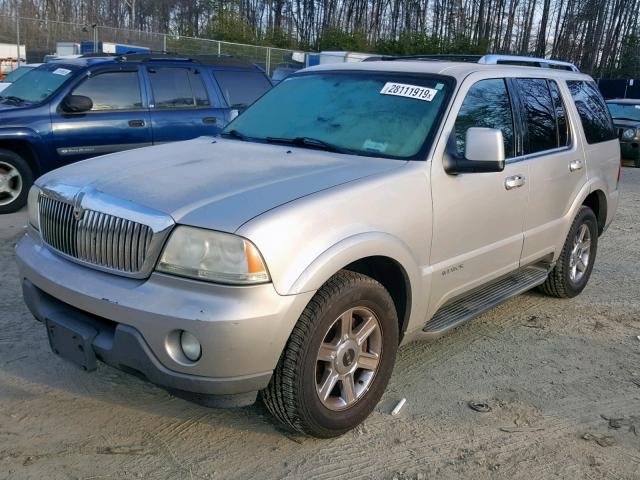5LMEU88H35ZJ30675 - 2005 LINCOLN AVIATOR 银色 照片 2