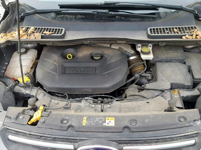 1FMCU9G95DUA82943 - 2013 FORD ESCAPE SE GRAY photo 7