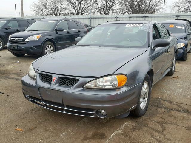 1G2NF52EX3C198605 - 2003 PONTIAC GRAND AM S GRAY photo 2