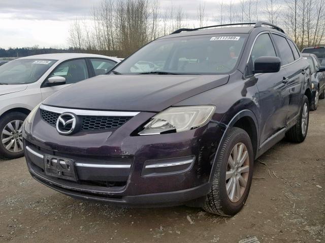 JM3TB38AX80130165 - 2008 MAZDA CX-9 PURPLE photo 2