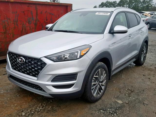 KM8J33AL5KU901846 - 2019 HYUNDAI TUCSON LIM SILVER photo 2