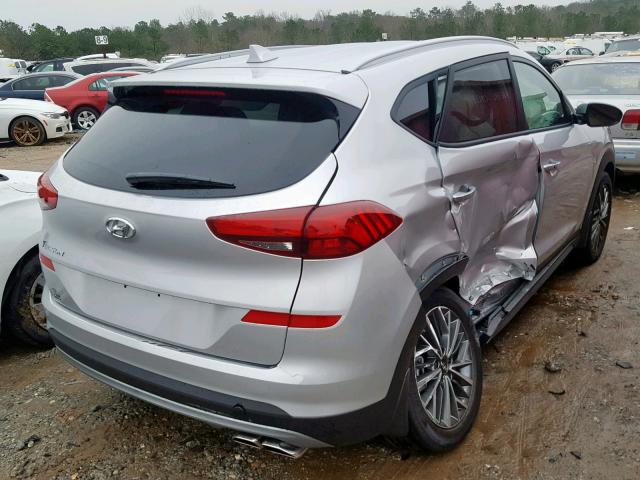 KM8J33AL5KU901846 - 2019 HYUNDAI TUCSON LIM SILVER photo 4