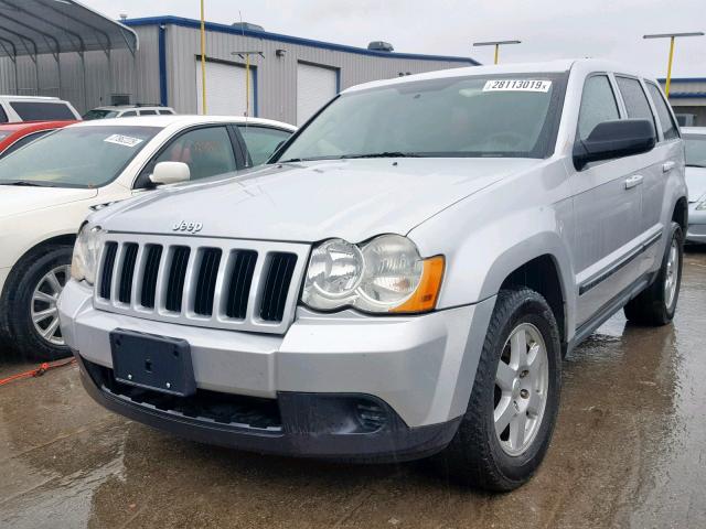 1J8GR48K68C222563 - 2008 JEEP GRAND CHER SILVER photo 2