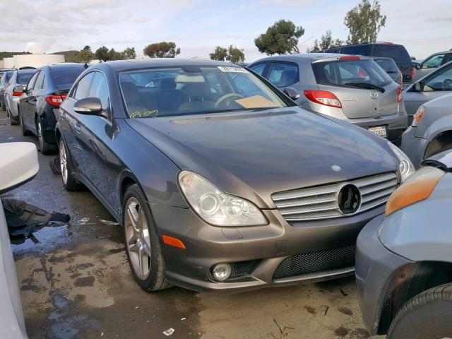 WDDDJ72X87A092227 - 2007 MERCEDES-BENZ CLS 550 CHARCOAL photo 1