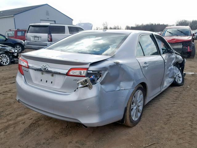 4T1BF1FK5CU007816 - 2012 TOYOTA CAMRY BASE SILVER photo 4